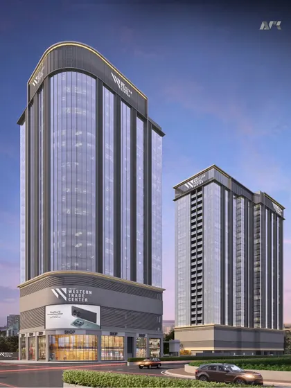 Introducing the Crescent Western Trade Center in Mira Road, Mumbai. This 25+ storied tower stands out with its bold, linear façade and offers highly functional office spaces designed to elevate work experiences.