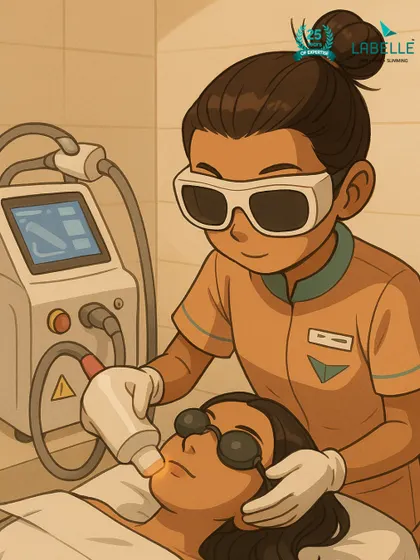 This illustration captures the soul of our work. We combine artistic precision and scientific care to create beautiful results, bringing comfort and wonder to your day.