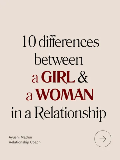 **This guide helps you identify the differences between immature and mature relationship behaviors.** Recognizing your own patterns, whether you're acting like a "girl" or a "woman" in conflicts, is the key to embracing growth and building healthier, more fulfilling connections.
