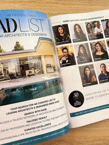 Being included in the AD List by Architectural Digest is a defining moment. It recognizes my vision and dedication to creating purposeful, aesthetic, and architecturally refined spaces.