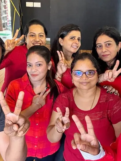 A happy selfie with my Bollywood batch. This is my crew, my tribe.