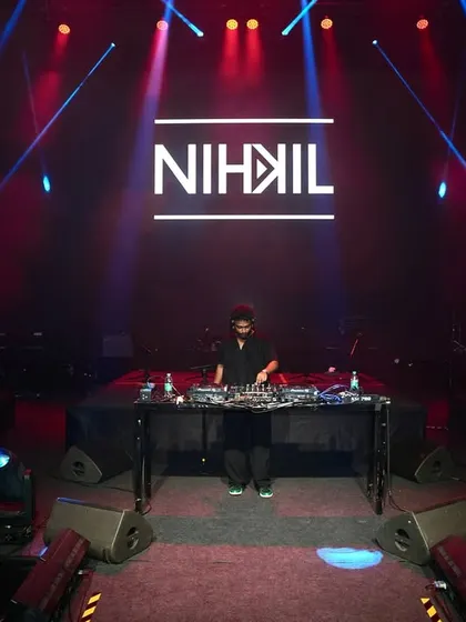 This is my office. I thrive on the energy of a big stage, commanding the crowd with a set designed to make the entire venue shake. This is the main stage experience I bring to every event.
