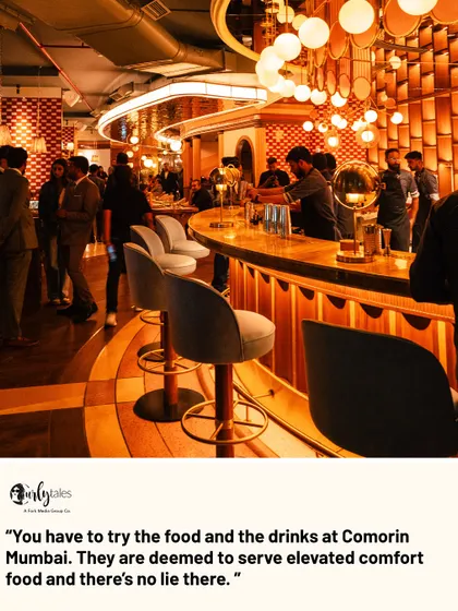 Curlytales calls our food and drinks "elevated comfort food and there's no lie there." 