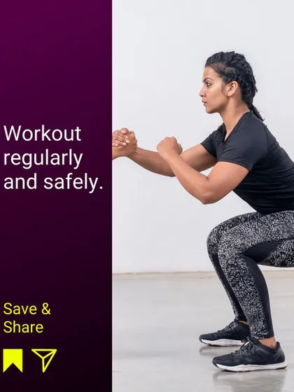 A visual guide to preventing knee pain. It's crucial to workout regularly and safely. I teach my clients how to listen to their bodies and use proper form.