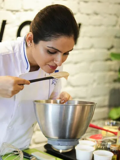 Welcome to the sweetest spot in town. I love the science and art of baking, and I'm always exploring new flavours and designs to bring you the best cakes in Bangalore.