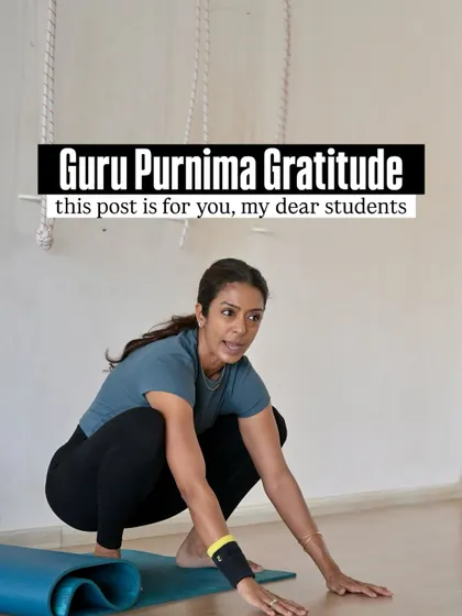 This post is for you, my dear students. On Guru Purnima, I feel immense gratitude for each and every one of you. You are my greatest teachers.