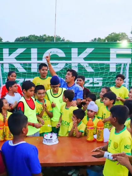 The entire team celebrates a player's birthday, creating lasting memories.
