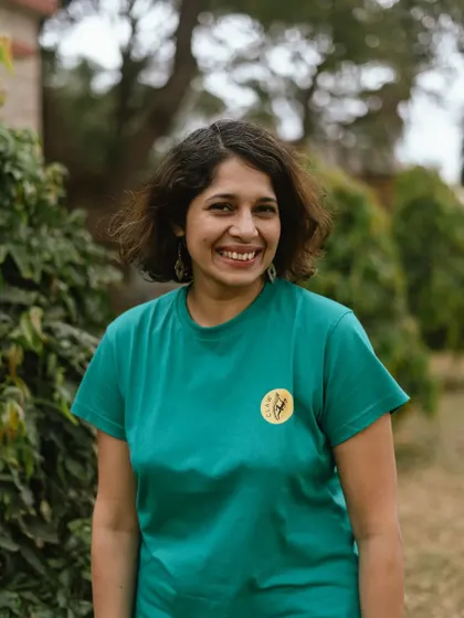 The smile of one of our participants, a poet who beautifully captured the spirit of our festival. Our community is full of creative, strong, and inspiring women.