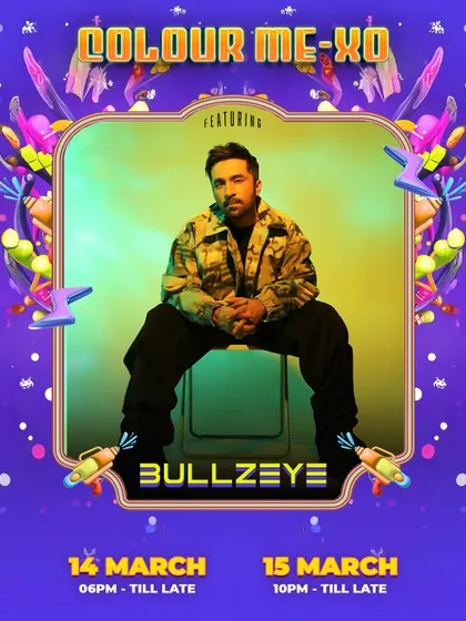 The flyer for my Holi gig at Room XO in Delhi. It was a busy weekend with shows in Goa and Delhi.