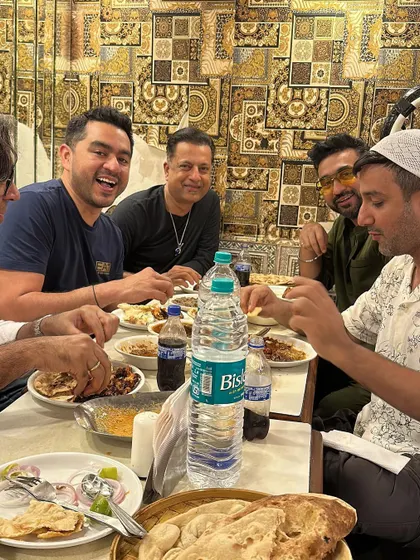 A table full of friends enjoying a hearty meal during Ramadan. This is what our hotel is all about, bringing people together over good food.