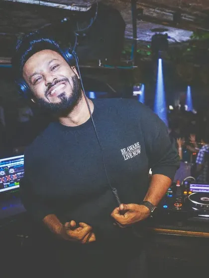 "Aaj Hum Hai, Kal Humari Yade Hongi." A candid shot capturing the fleeting moments of a great night.