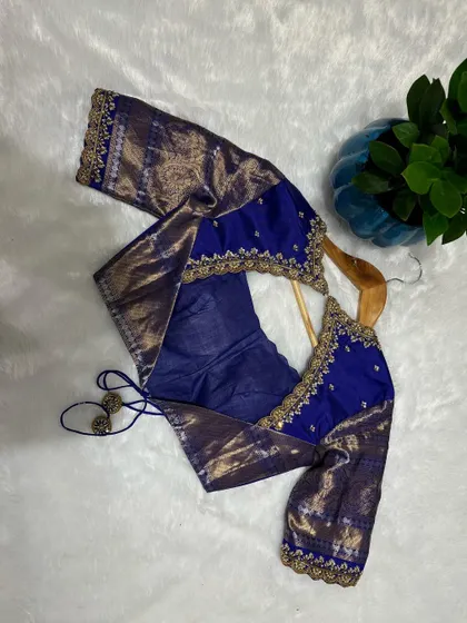 Every bead is a brushstroke in our blue masterpiece. Crafted by hand, designed for hearts that beat for glamour.