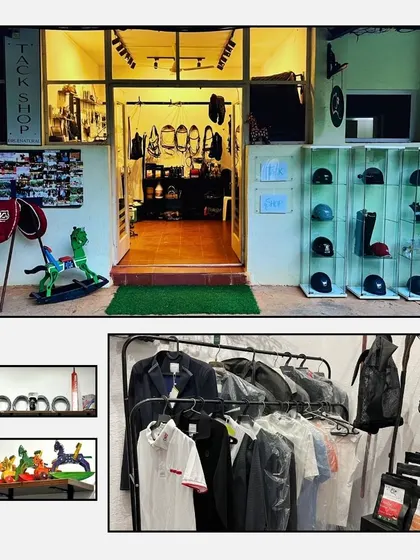 Our Tack Shop is fully stocked with a wide range of riding equipment, apparel, and horse care products. We even offer equine themed jewelry for the passionate horse lover.