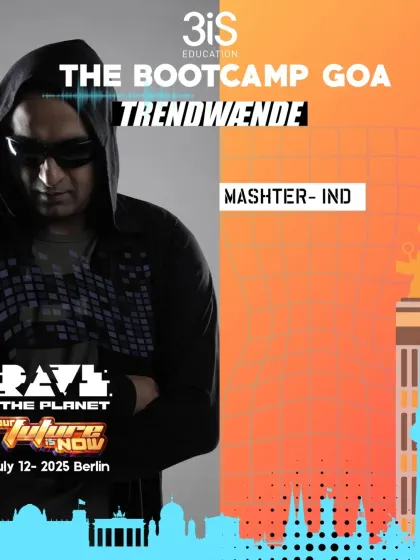 The official announcement for my performance at Rave The Planet in Berlin. Representing India on a global stage is an incredible honor.