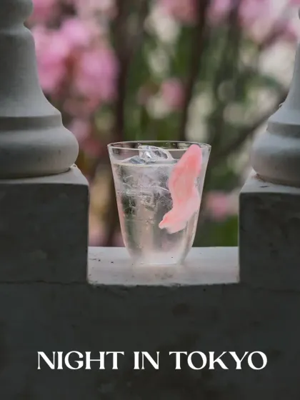 Night in Tokyo is another of my seven curious sips from the Sober Curious 2.0 menu. It's a drink designed to feel like a memory, full of magic but without the buzz.