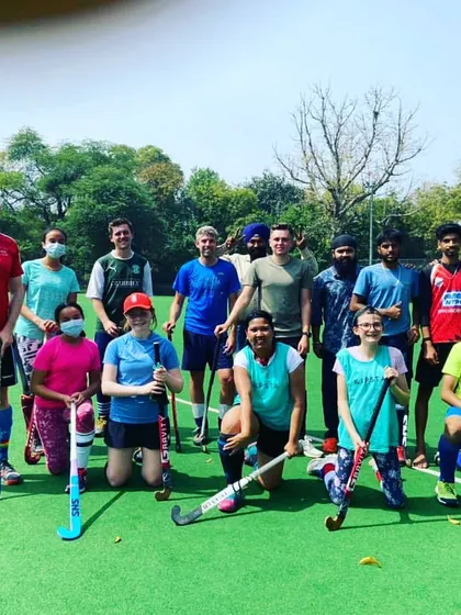 It’s not about how good you are, but how bad you want it. A mixed group of players after a tough training session, all working to get better.