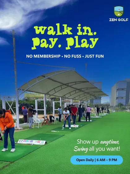 We keep it simple: no memberships, no fuss. Just walk in, pay for your golf balls, and start playing. It's golf on your terms.