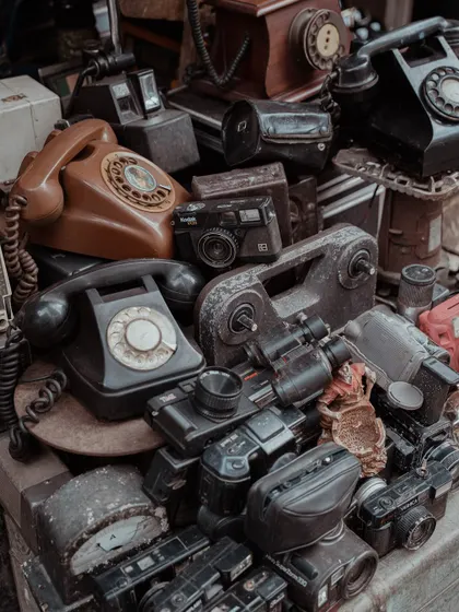 A photo series from Chor Bazaar, Mumbai's famous flea market. It includes portraits of shopkeepers and artisans alongside images of the countless antiques, from vintage cameras to old car parts, that fill its narrow lanes.
