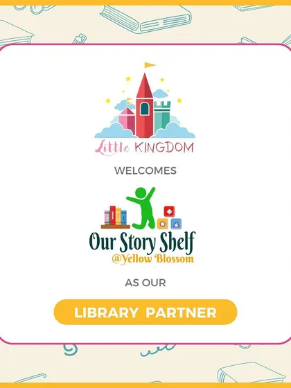 A duplicate of the Our Story Shelf partner announcement.