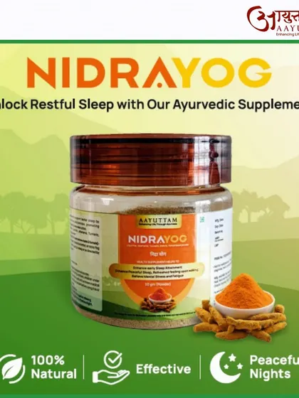 Restful sleep is essential for good health. I created Nidra Yog as a natural, non-habit-forming supplement to help calm the mind and promote peaceful nights, so you can wake up feeling refreshed and rejuvenated.