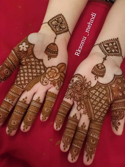This collection showcases more of my diverse design work. Each piece is a unique blend of floral, geometric, and traditional patterns, demonstrating the versatility of mehndi art.