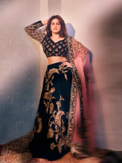 Vaidehi Parshurami proves you don't need to buy to turn heads. This festive fit was rented straight from my collection.