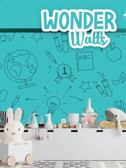 Let your child's imagination run wild with my Wonder Walls collection. I offer a range of fun and creative designs, from starry nights to playful animals, to make their room a magical space where dreams can grow.