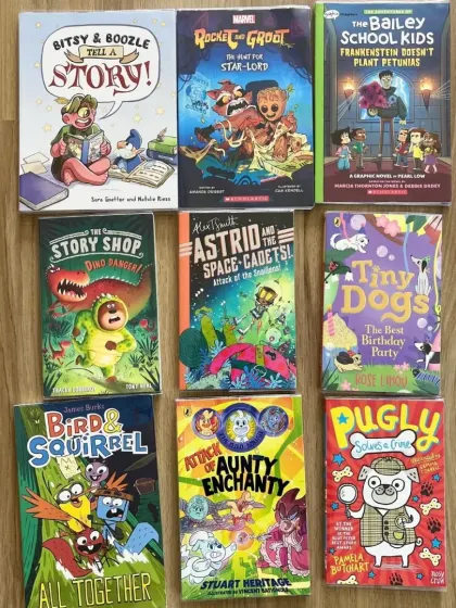 New arrivals alert! We've just added a fresh batch of books for every age group. Check out our latest additions, from adventure series to charming picture books.