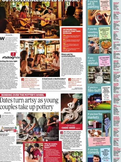 A press feature on the trend of artsy dates like pottery. I shared my insights on why creating something tangible together is a refreshing way for people to connect.