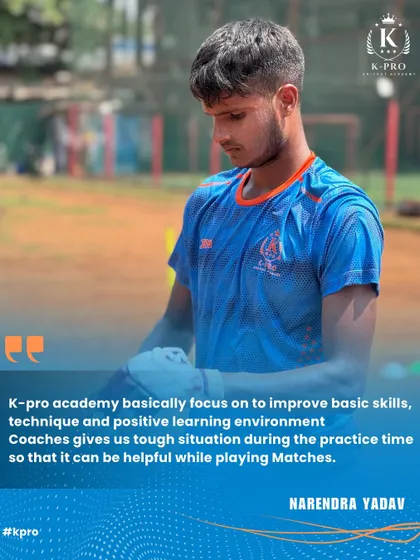 "Coaches give us tough situations during practice... so that it can be helpful while playing matches." Narendra Yadav on our focus on match simulation.