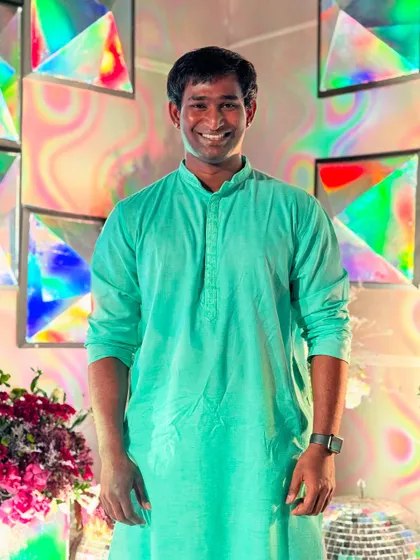 A happy portrait from a recent event. I bring my positive energy to every project I undertake.