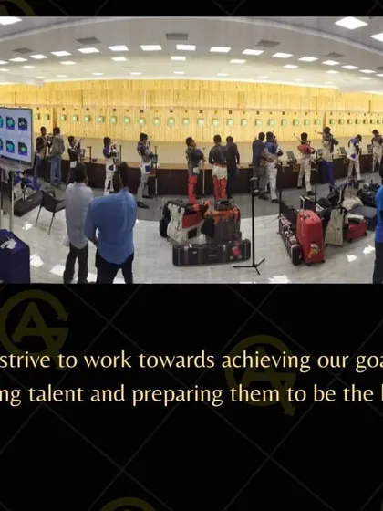 A panoramic view of our team at the National Championship. Our mission is to find and nurture talent, preparing them to be the best in the sport.