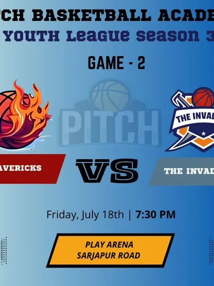 The announcement for a clash of titans in Game 2, as the Mavericks took on The Invaders to start Season 3.