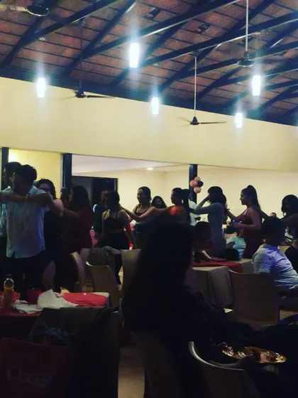Even with some people seated, the energy on the dance floor was contagious.