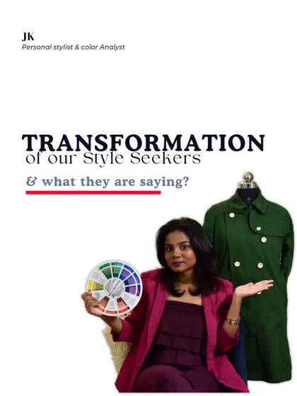 An overview of the transformations my clients experience. I teach you about body shape, fit, proportion, colors, and more to help you build a functional wardrobe.