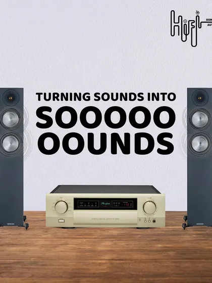 I turn ordinary sound into an extraordinary experience. By pairing high-quality speakers with a precision control amplifier like this Accuphase C-2150, I create a soundstage that is elegant and immersive.