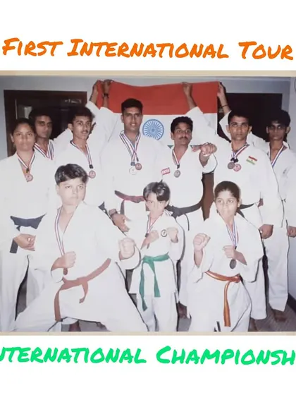 Our legacy of international competition began with our first tour to Malaysia in 2006. This photograph marks the start of a long history of representing India and securing medals on the global stage, a tradition we proudly continue today.