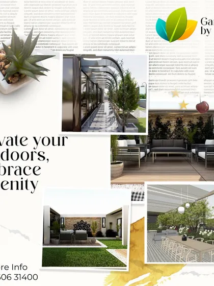 Elevate your outdoors and embrace serenity. This collection of design ideas focuses on creating peaceful and elegant spaces, from covered walkways to open-air dining areas surrounded by lush greenery.