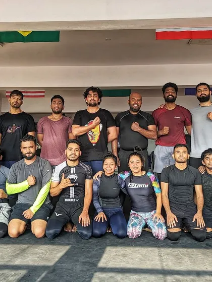 Our Jiu-Jitsu familia. The bond we share goes beyond the mats.