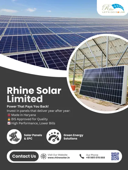 Power that pays you back. Our panels are made in Haryana, BIS approved for quality, and deliver high performance to lower your bills.