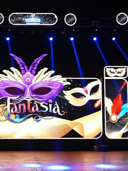 The 'Fantasia' theme for our Annual Day promises a magical experience, with a stage set for wonder and captivating performances.
