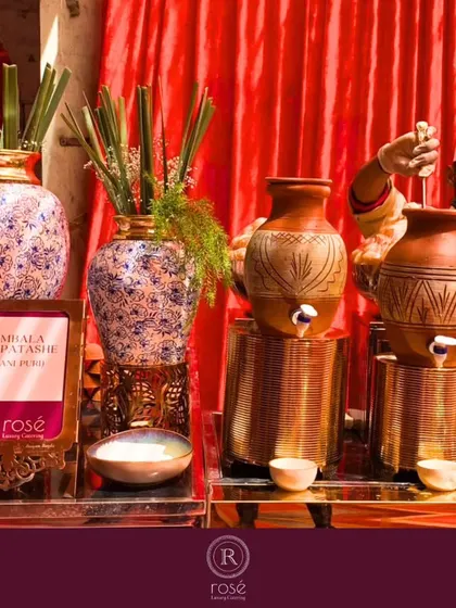 Our "Ambala Ke Patashe" counter offers a unique take on pani puri. Served from traditional earthen pots, this station provides a rustic and authentic touch to the classic street food experience.