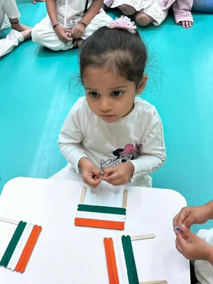 A glimpse into our festive celebrations, including Independence Day, Janmashtami, Ganesh Chaturthi, Diwali, and Christmas. Children participate in flag hoisting, dress in traditional attire, create festive crafts, and learn the significance of each occasion, fostering a deep appreciation for our diverse culture.