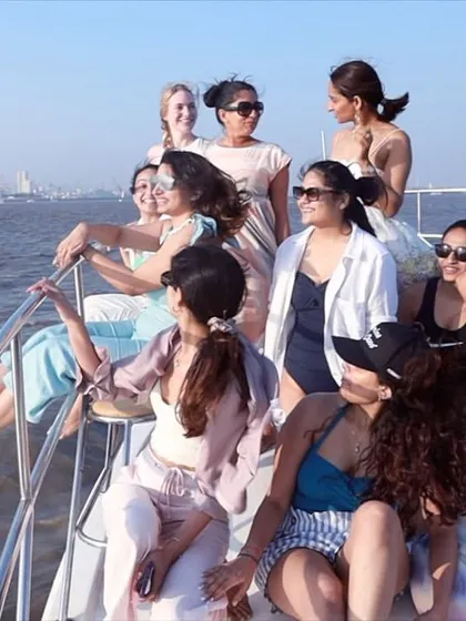 A happy group enjoying the sea breeze and city views. These unique urban events are about creating special moments of joy and relaxation.