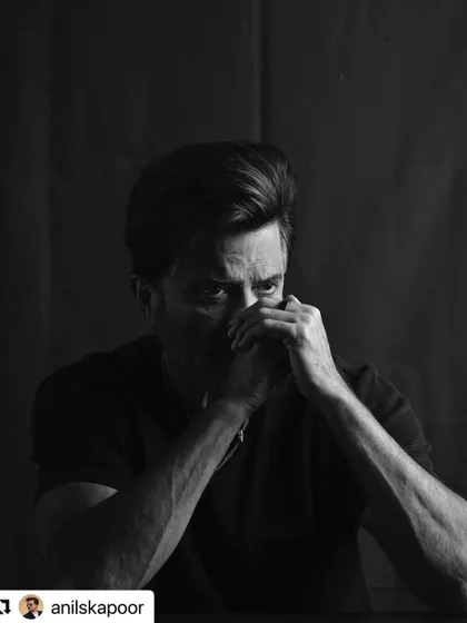 A moody, atmospheric shot of Anil Kapoor.