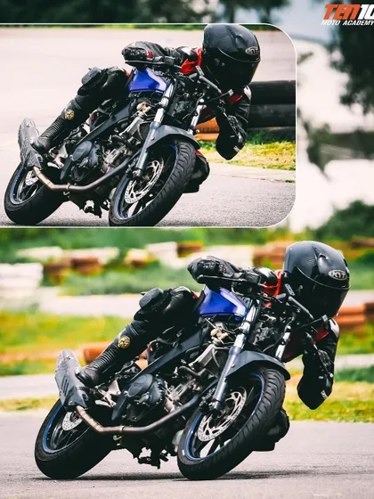 This is what pure confidence on two wheels looks like. We teach you the technique to master every corner, transforming your riding on the road and the track. Our step-by-step system builds your skill and control.
