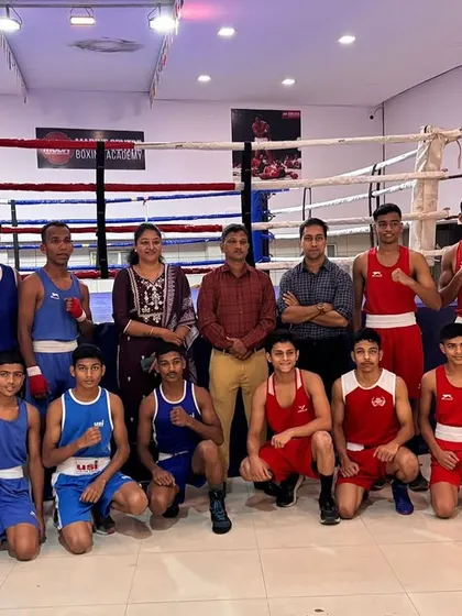 The participants of the ICCBS tournament, ready to compete. It's great to see so much young talent in one place.