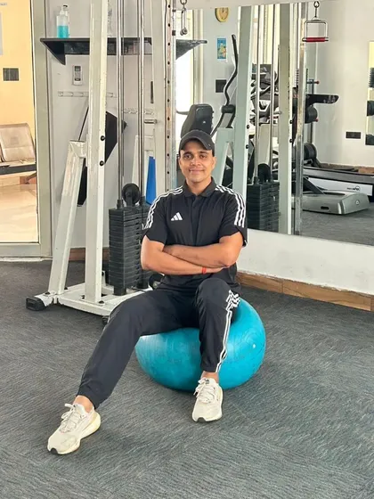 At the Sector 45 gym.