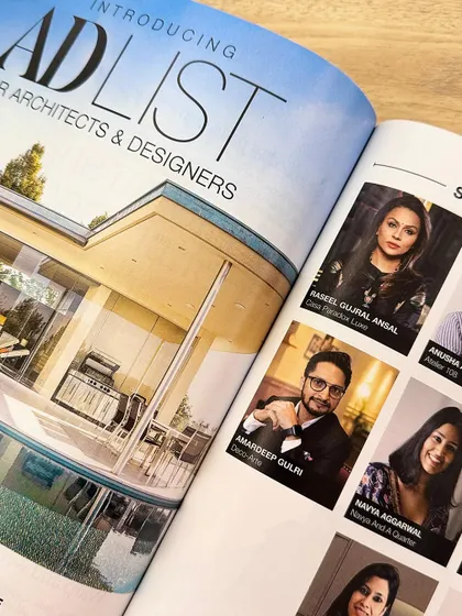 Being included in the AD List by Architectural Digest is a defining moment. It recognizes my vision and dedication to creating purposeful, aesthetic, and architecturally refined spaces.