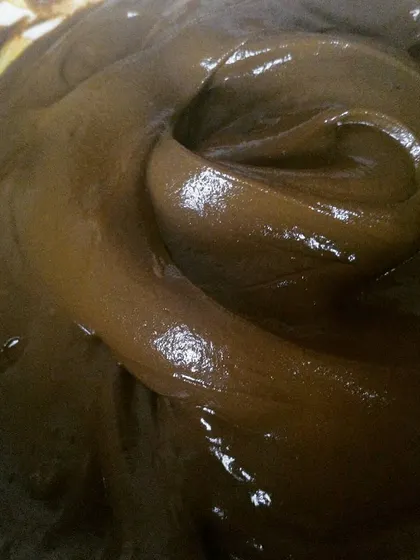 The beautiful swirls in the paste show how well everything is combined. This is my therapy, a simple act of creation that brings me so much joy.